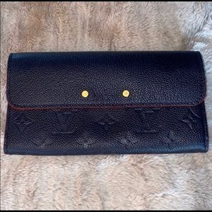 Authentic Louis Vuitton Marine Rouge Pont Nuef Wallet / Clutch NWOT